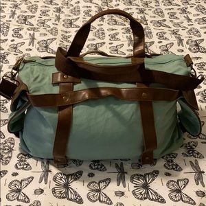 Mossimo Faux Leather Duffle Bag